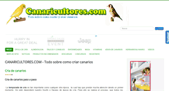 Desktop Screenshot of canaricultores.com